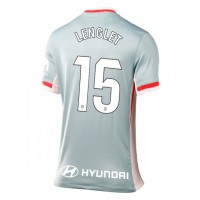 Atletico Madrid Clement Lenglet #15 Fotballklær Bortedrakt Dame 2024-25 Kortermet